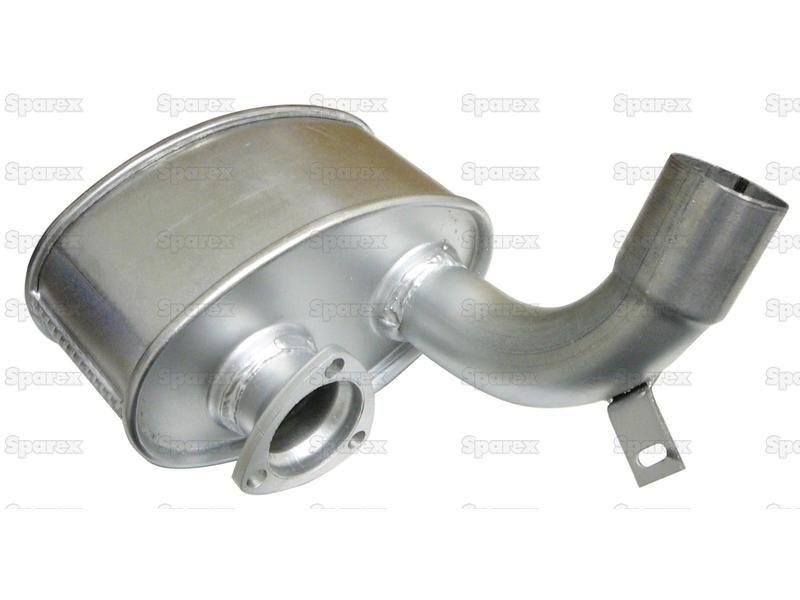Silencer - Underhood for Massey Ferguson 4355 (4200/4300 Series)