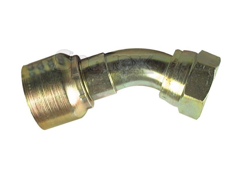 Parker JIC 37° Hose Insert 3/8'' x 9/16'' x 18'' Female 135° Swept Swivel PARKER HANNIFIN (13748-6-6)