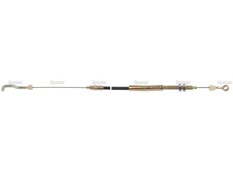 Hand Throttle Cable - Length: 944mm, Outer cable length: 667mm. for Massey Ferguson