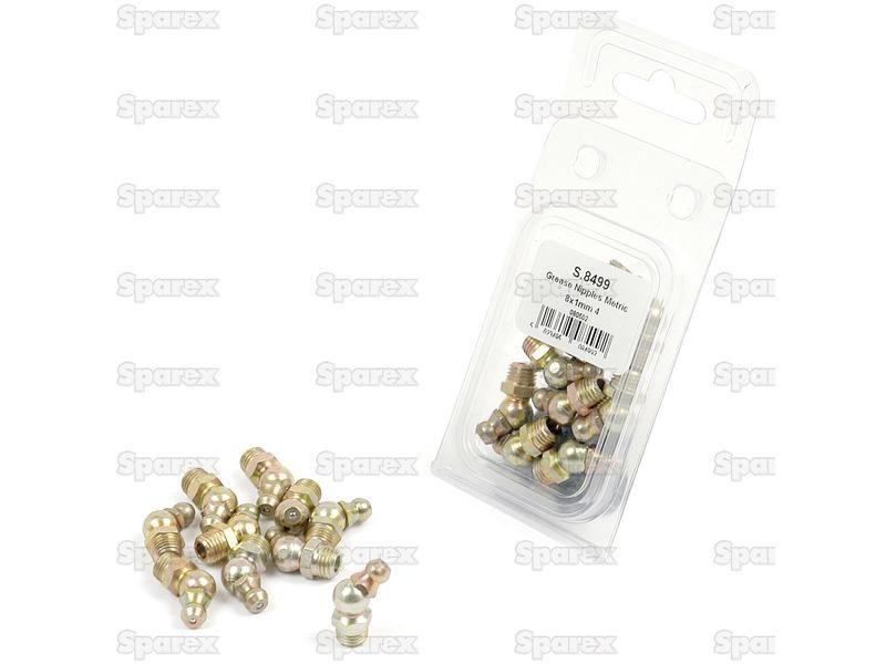 Grease Nipple - M8 (Agripak 10 pcs.)