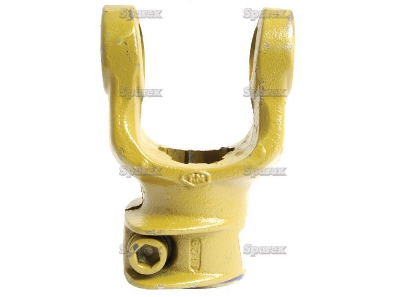 PTO Yoke - Interfering Clamp Bolt (U/J Size: 30.2 x 92mm) Size: 1 3/4"-6 Spline Bondioli & Pavesi, La Magdalena, Walterscheid