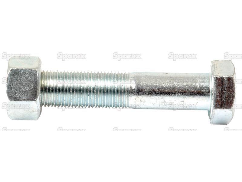 Hexagonal Head Bolt With Nut (TH) - M15.9 x 76mm, Tensile strength - ( Loose) for Massey Ferguson TEA20 (TE20 Series)
