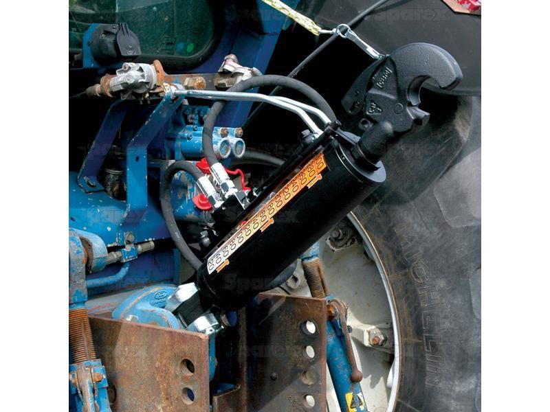 Hydraulic Top Link (Cat.28mm/3) Knuckle and Q.R CBM Hook, Cylinder Bore: 90mm, Min. Length : 650mm. for Ford New Holland TM120 (TM Series)