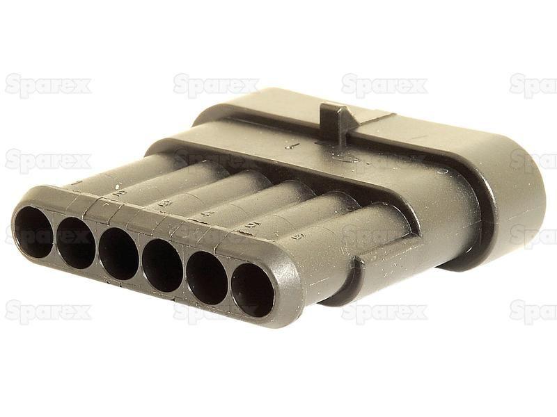 Superseal Block Connector - 6 Way - Female