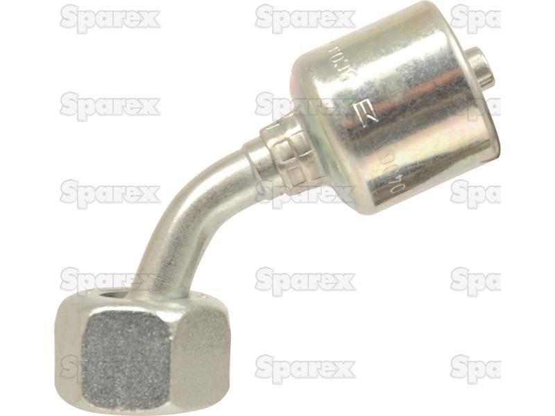 Gates BSP 60° Hose Insert 3/8'' x 1/2'''' Female 135° Swept Swivel Gates (Belts) (6G8FBSPORX45)