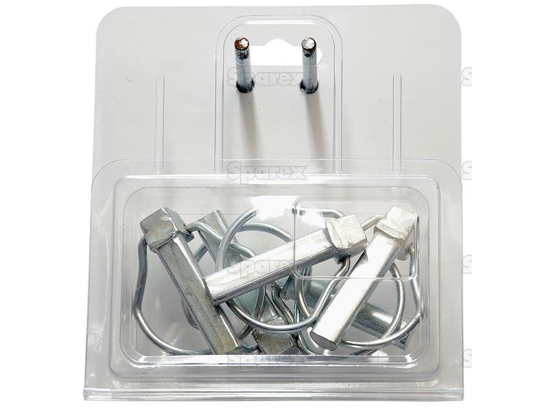 Pear Linch Pin, Pin Ø10.5mm x 44.5mm (5 pcs. Agripak)