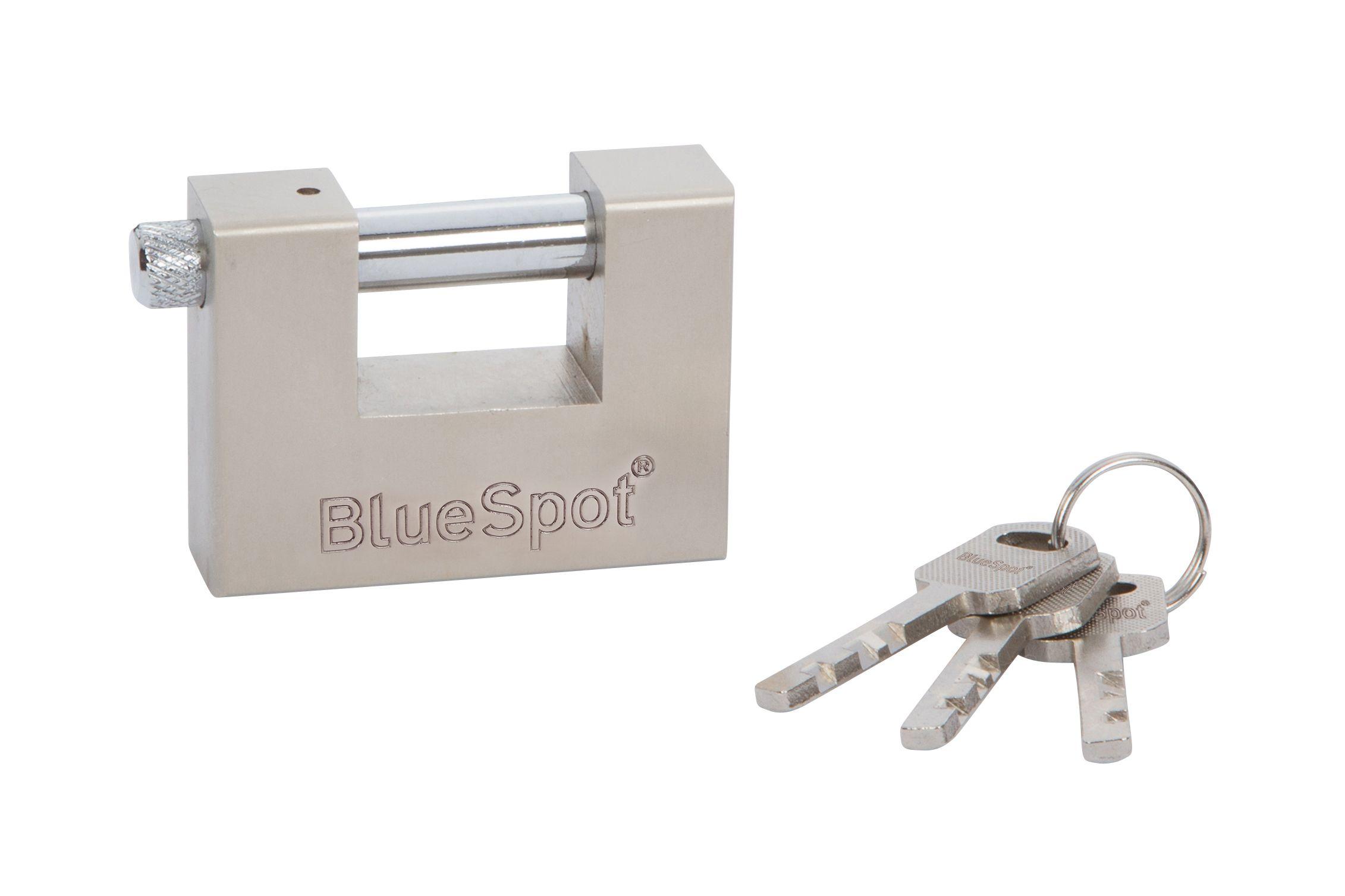 Blue Spot Tools 60mm Shutter "C" Type Block Padlock