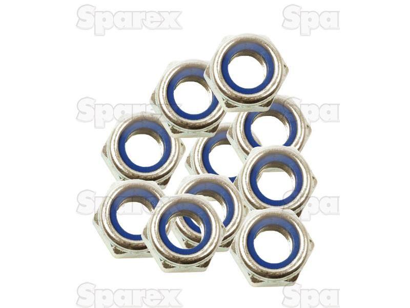 Metric Hexagon Nut, Size: M18 x 2.50mm (Din 985) Metric Coarse