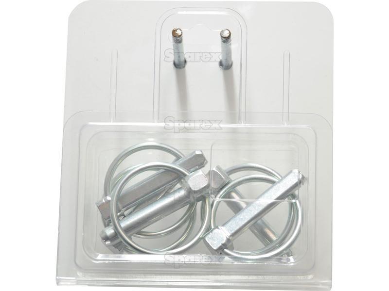 Round Linch Pin, Pin Ø9mm x 44.5mm (5 pcs. Agripak)