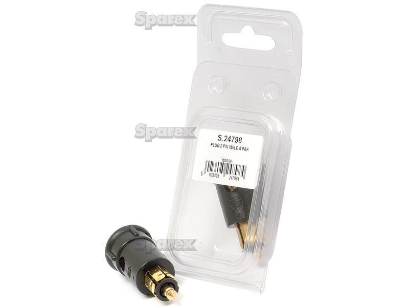 Auxiliary 2 Pole Male Jack Plug Agripak