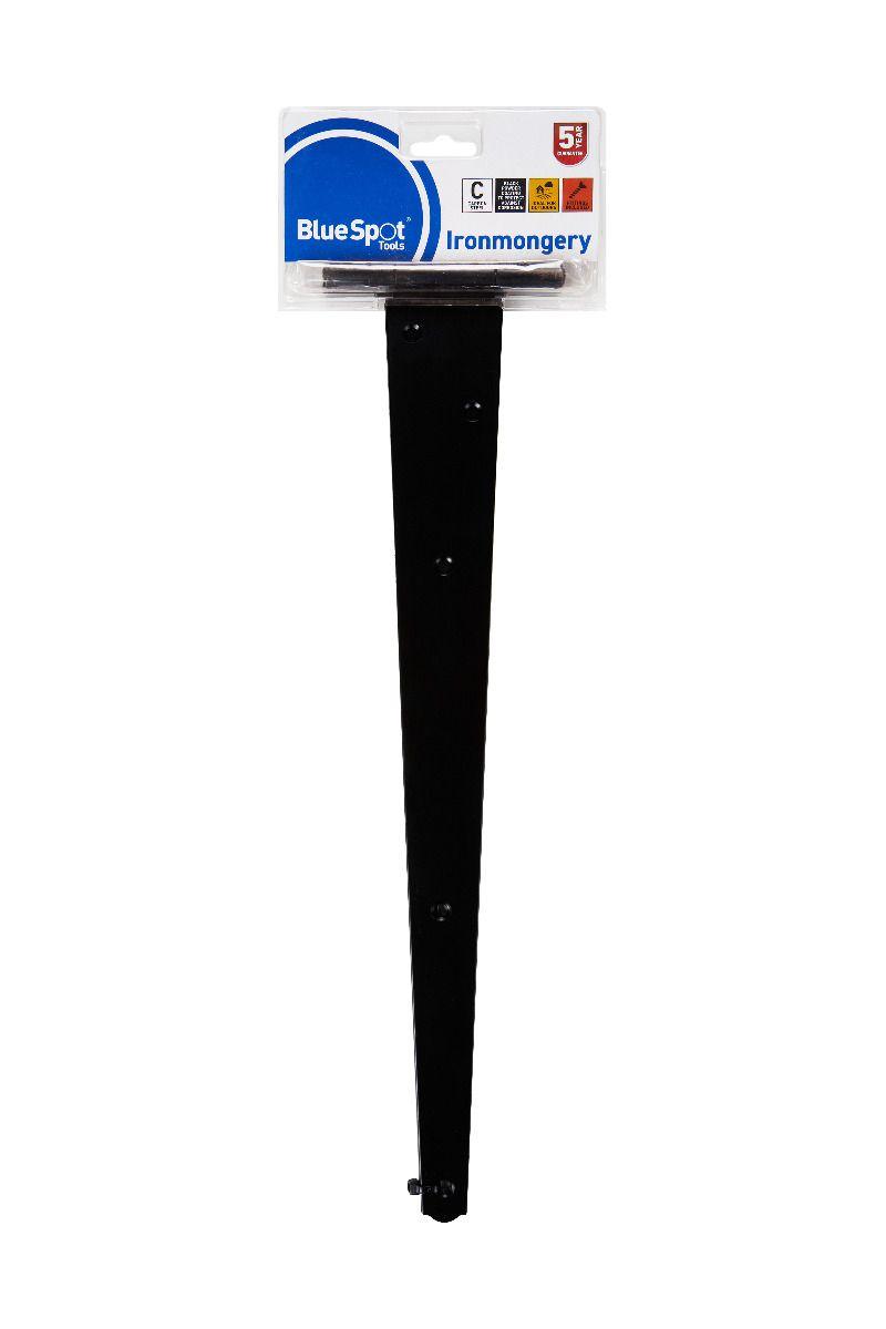 Blue Spot Tools Black Powder Coated Tee Hinge 450mm