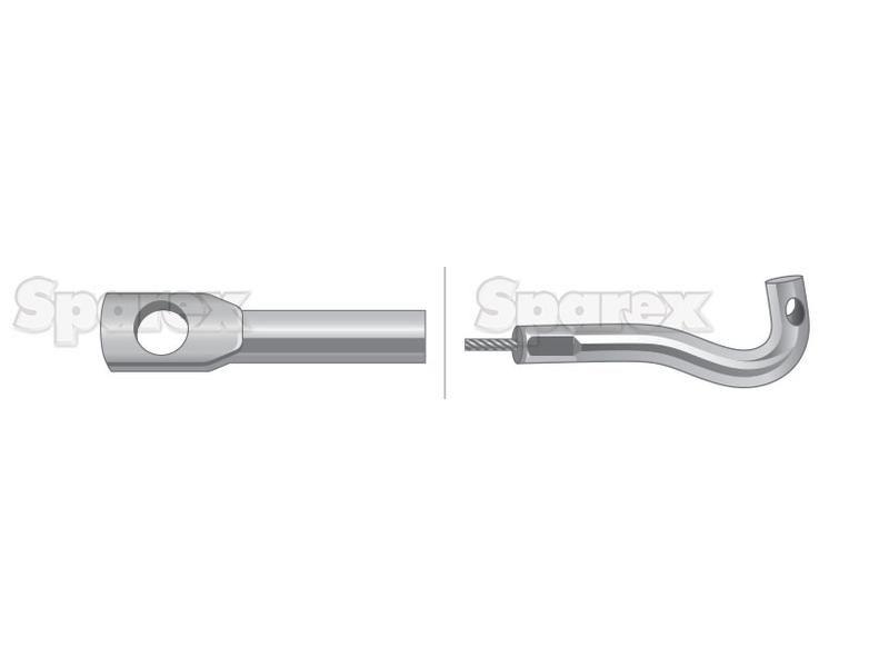 Hand Throttle Cable (1630mm) for Case/IH Maxxum Series | (1531323C2)