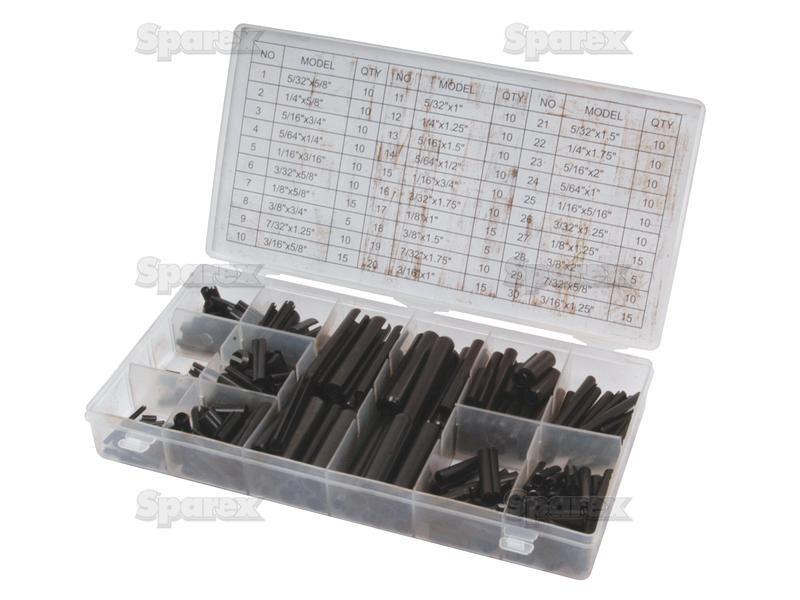 Imperial Roll Pins - 5/16'' - 1/4'', 315 pcs. (Din: 1481) Compak.