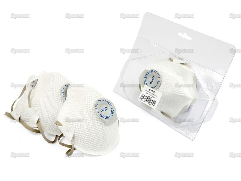 Moldex Disposable Dust Mask - FFP2D (Agripak 3 pcs.)