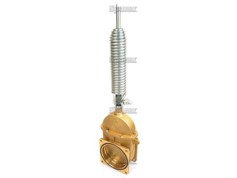 Gate valve with oildynamic ram with spring - Double flanged - Heavy duty 6''