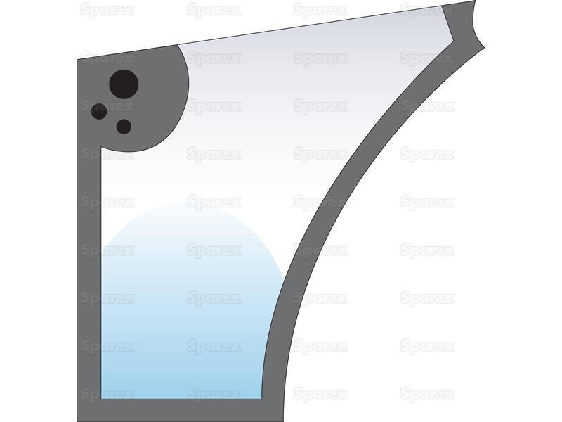 Door Glass LH for Ford New Holland