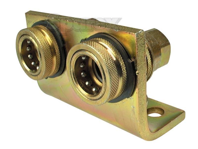 Hydraulic Quick Release Coupling 1/2''BSP double break-away set