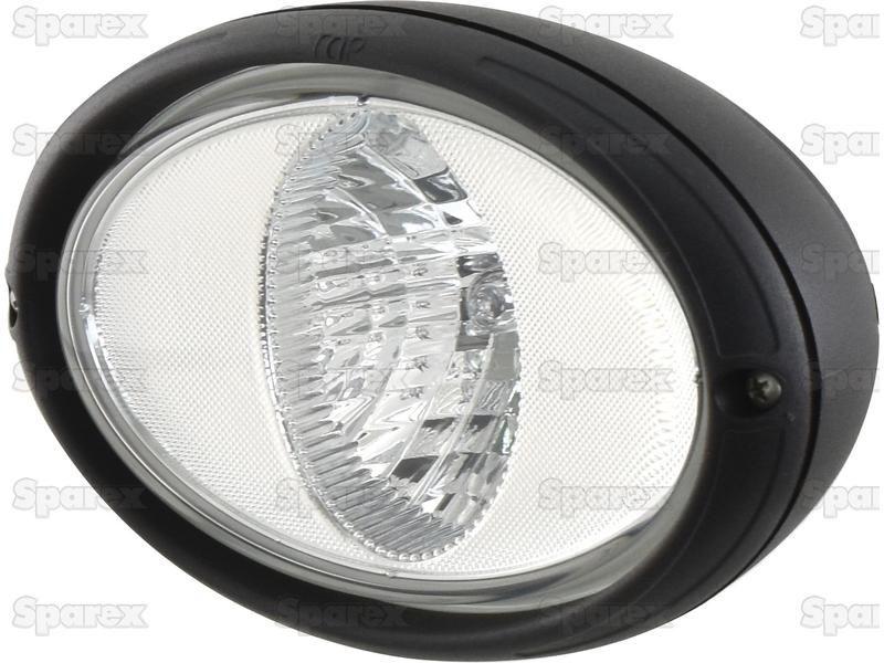 Halogen Work Light Oval LH - 12V (55W) for Ford New Holland