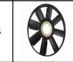 VALTRA TRACTOR FAN (AGCO) V836840906