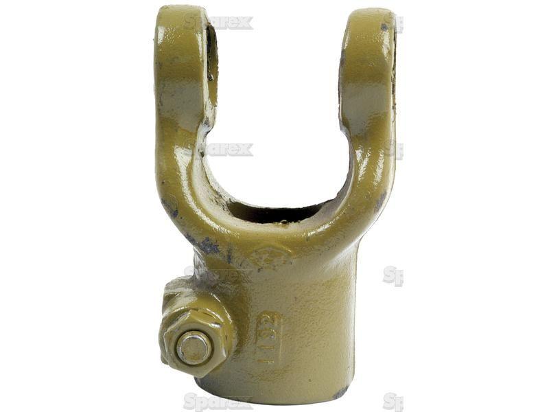 Clamp Yoke - Non Interfering (U/J Size: 23.8 x 61.2mm) Bore Ø30mm, Key Size: 8mm. Bondioli & Pavesi, La Magdalena, Walterscheid