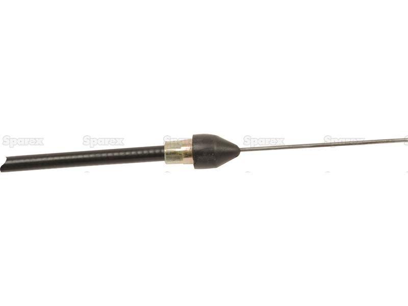 Engine Stop Cable - Length: 1300mm, Outer cable length: 1160mm. for Massey Ferguson 390 (300 Series)