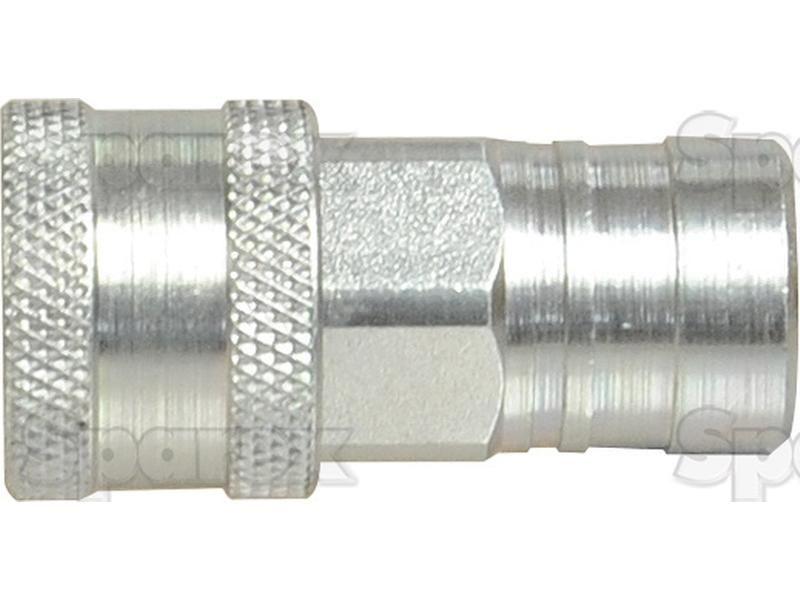 Sparex Quick Release Hydraulic Coupling Female 1/4'' Body x 1/4'' BSP Female Thread