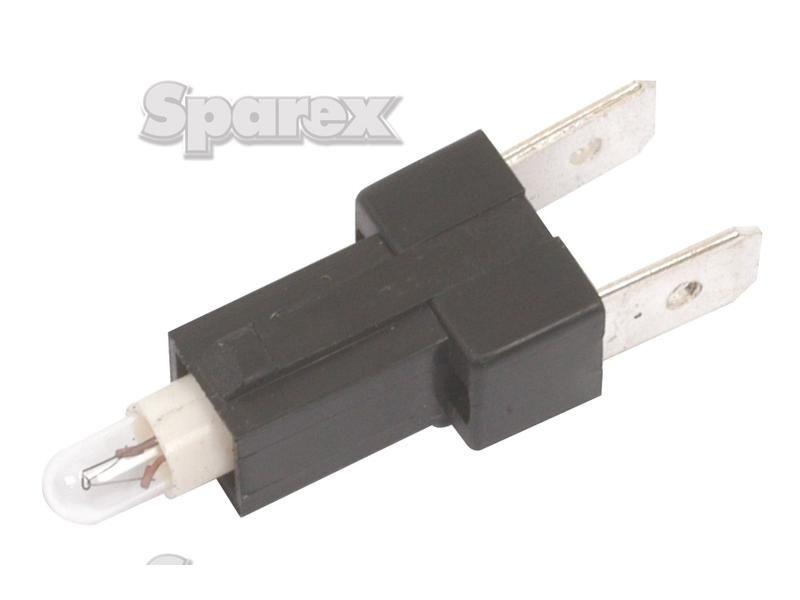 Rocker Switch Bulb and Socket - Universal Fitting, 12mm x 12mm