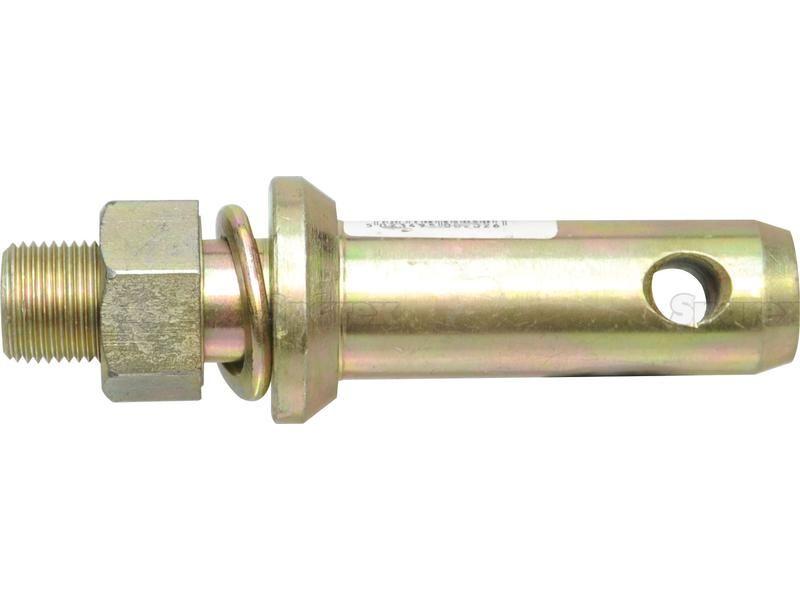 Lower link implement pin 28x137mm, Thread size 7/8x35mm Cat. 2