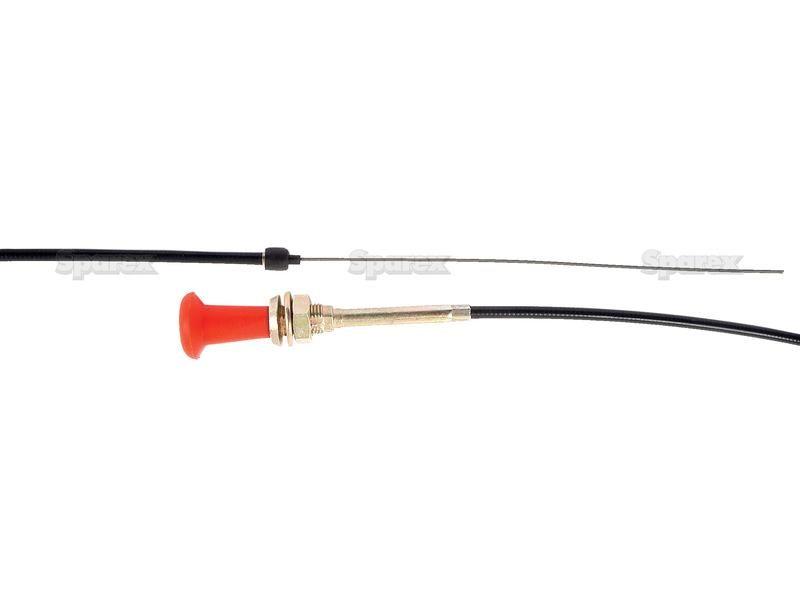Engine Stop Cable - Length: 5100mm, Outer cable length: 5000mm.