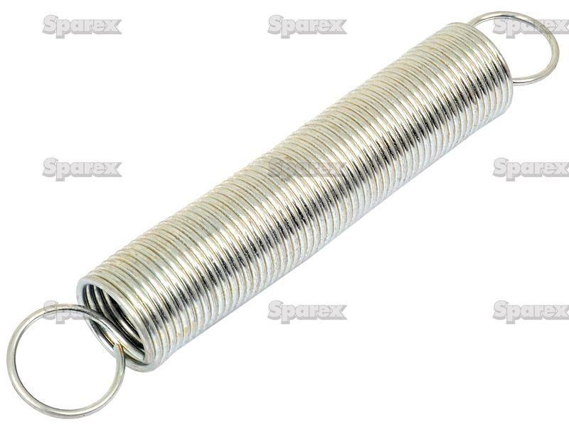 Tension Spring, Spring Ø29mm, Wire Ø2.3mm, Length: 190mm.