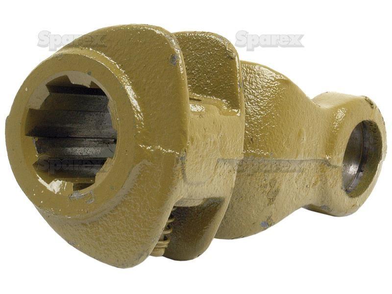 PTO Yoke - Quick Release (U/J Size: 27 x 74.5mm) Size: 1 3/8"-6 Spline Bondioli & Pavesi, Howard, La Magdalena, Massey Ferguson, Same, Walterscheid