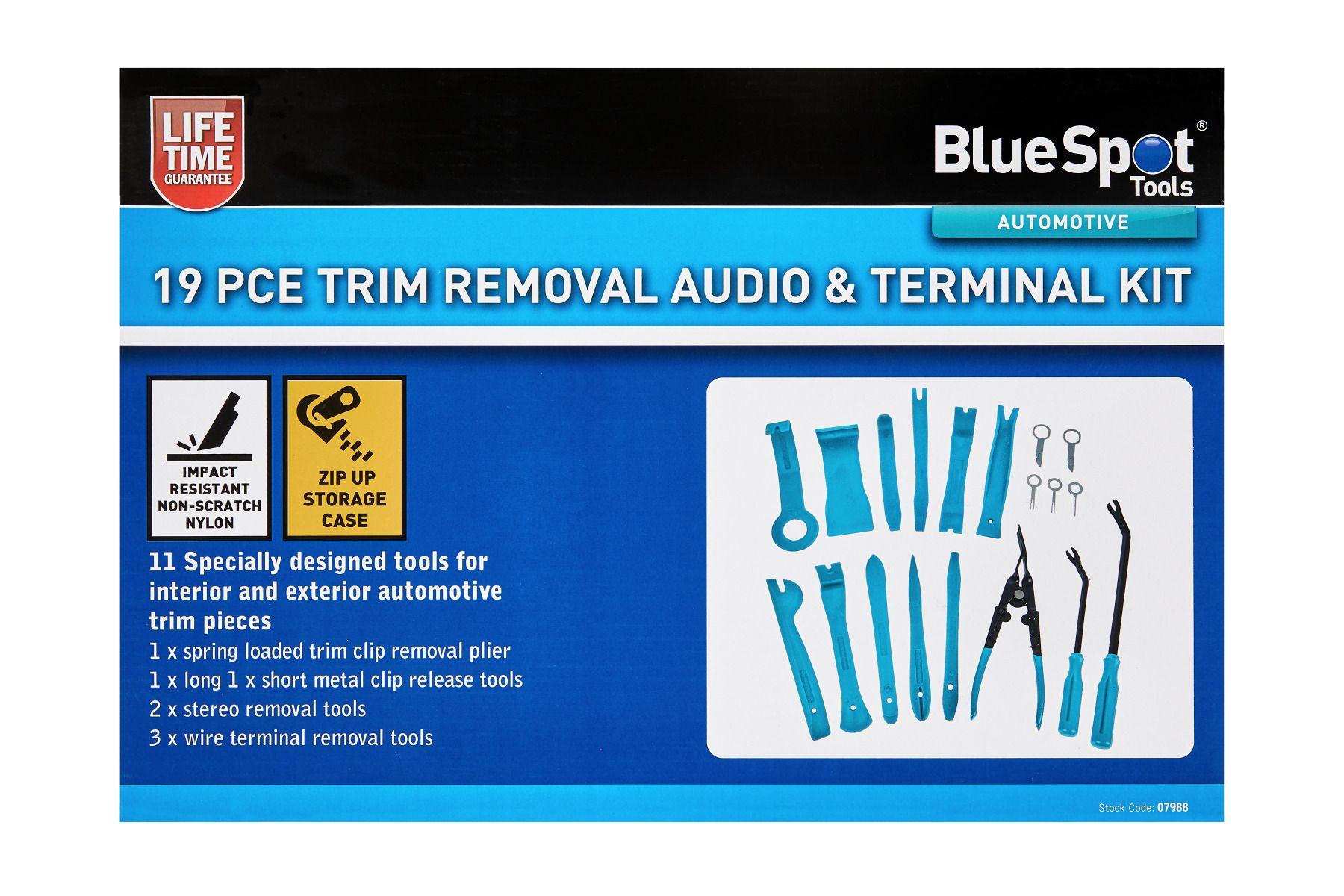 Blue Spot Tools 19 PCE Trim Removal Audio And Terminal Kit