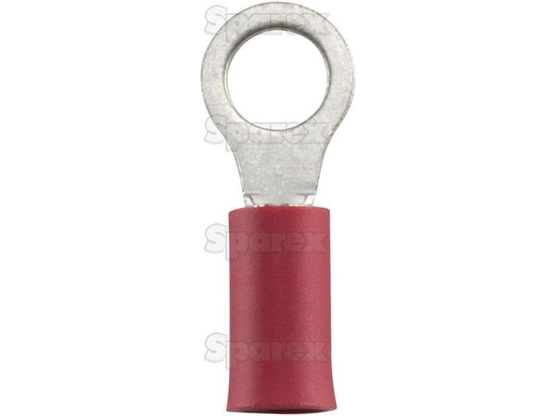 Pre Insulated Ring Terminal, Double Grip, 5.3mm, Red (0.5 - 1.5mm)