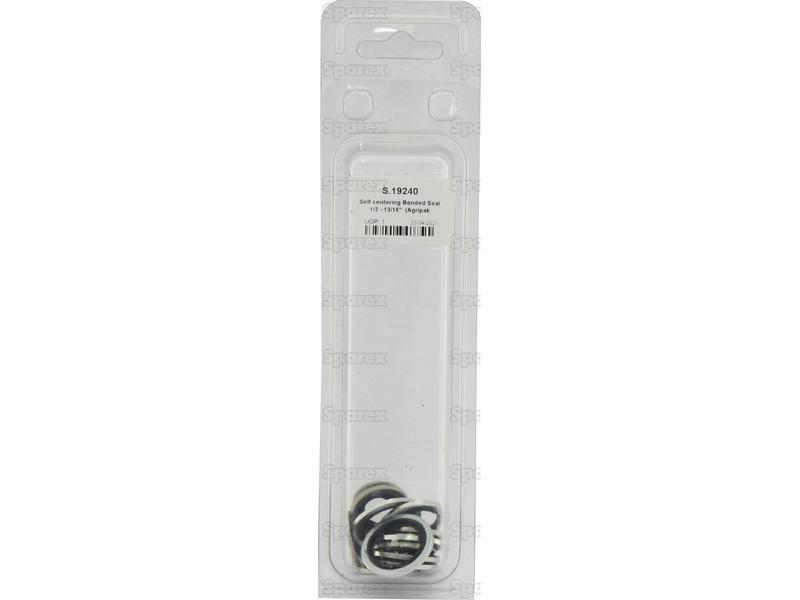 Self centering Bonded Seal 1/2 - 13/16'' mm (Agripak 14 pcs.)