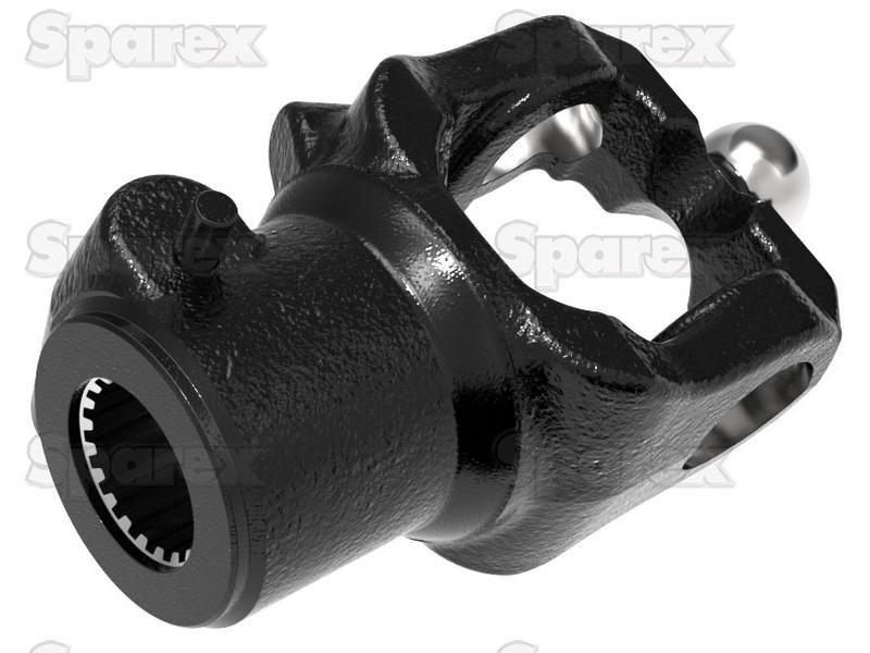 PTO Yoke - Quick Release Wide Angle (U/J Size: 32 x 76 & 27 x 94mm) Spline Type: 1 3/8"x 21 Walterscheid (35.10.12, 351012)