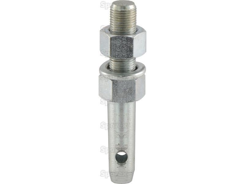 Lower link implement pin 16x102mm, Thread size 5/8''x57mm Cat. 0