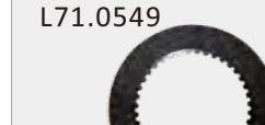 New Holland Clutch Friction Plate 83933808