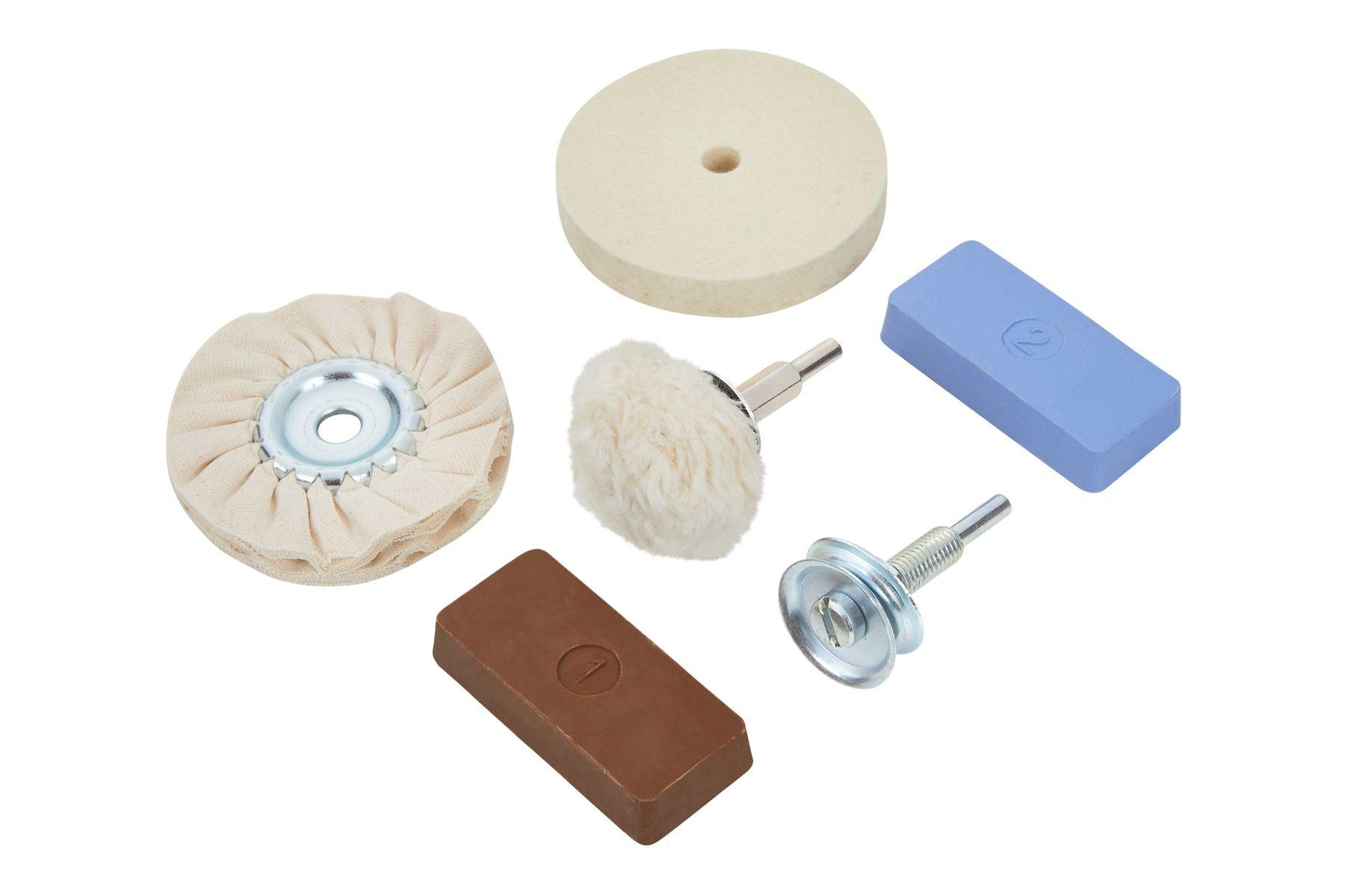 Blue Spot Tools 6 PCE Buffing And Polishing Kit