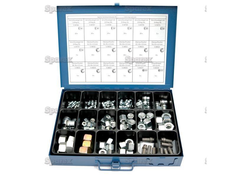 Blanking Plug & Union Nut Handipak - (136 pcs.)