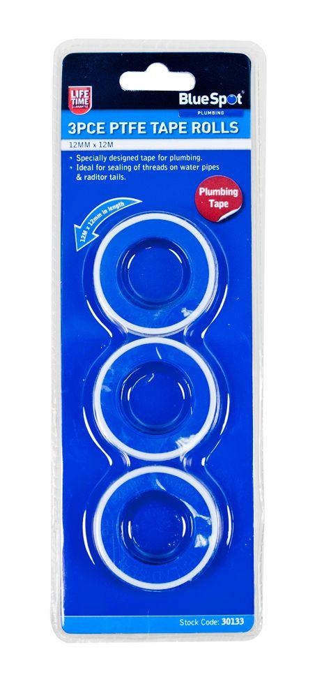 Blue Spot Tools 3 PCE PTFE Tape