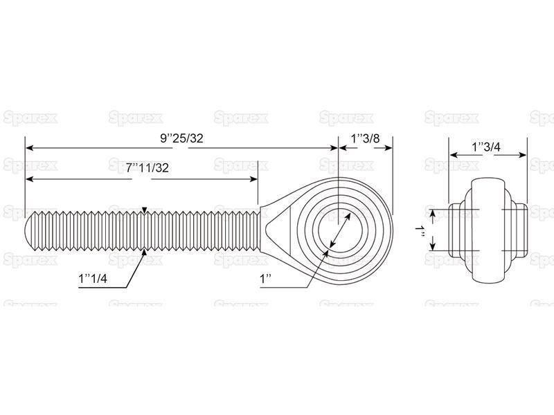 Top Link - Ball End (Cat.2)