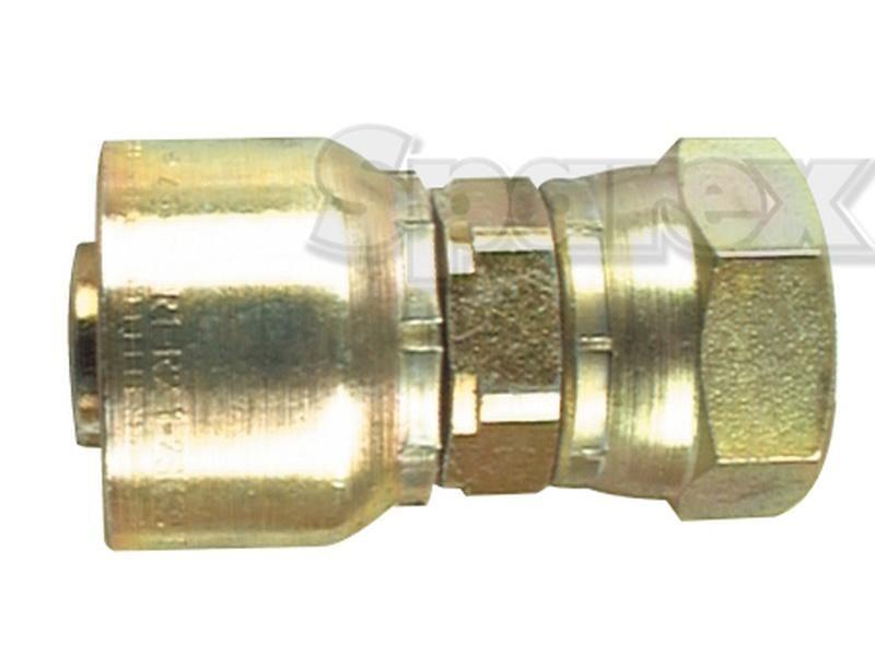 Parker JIC 37° Hose Insert 5/16'' x 9/16'' x 18'' Female Straight Swivel