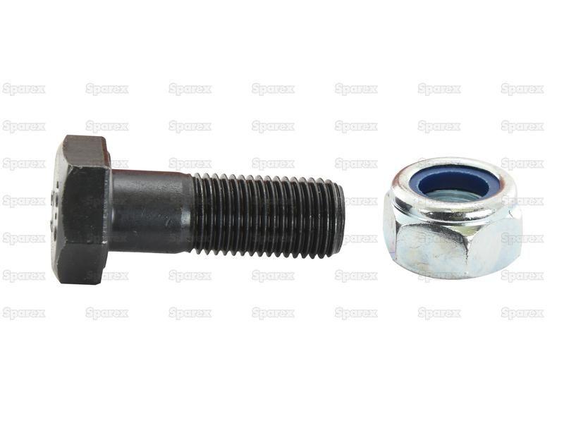 Hexagonal Head Bolt With Nut (TH) - , 5/8'' x 45mm, Tensile strength 12.9 (25 pcs. Box)