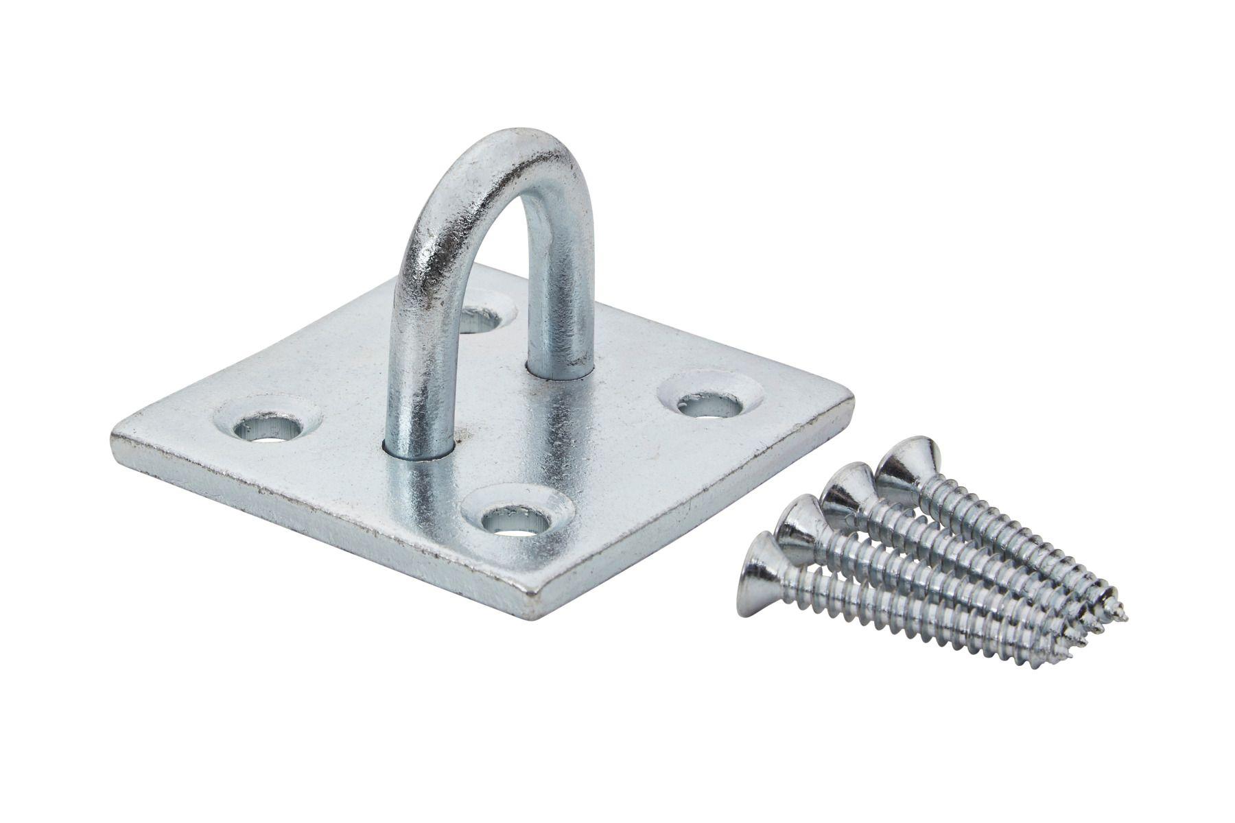 Blue Spot Tools Zinc Plated Staple On Plate 50 X 50mm
