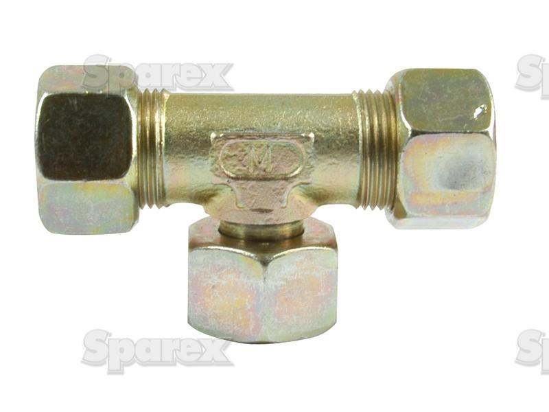 Hydraulic Metal Pipe Tee Stud Coupling E.T.V. 15L standpipe branch PARKER HANNIFIN (EVT15LCF)