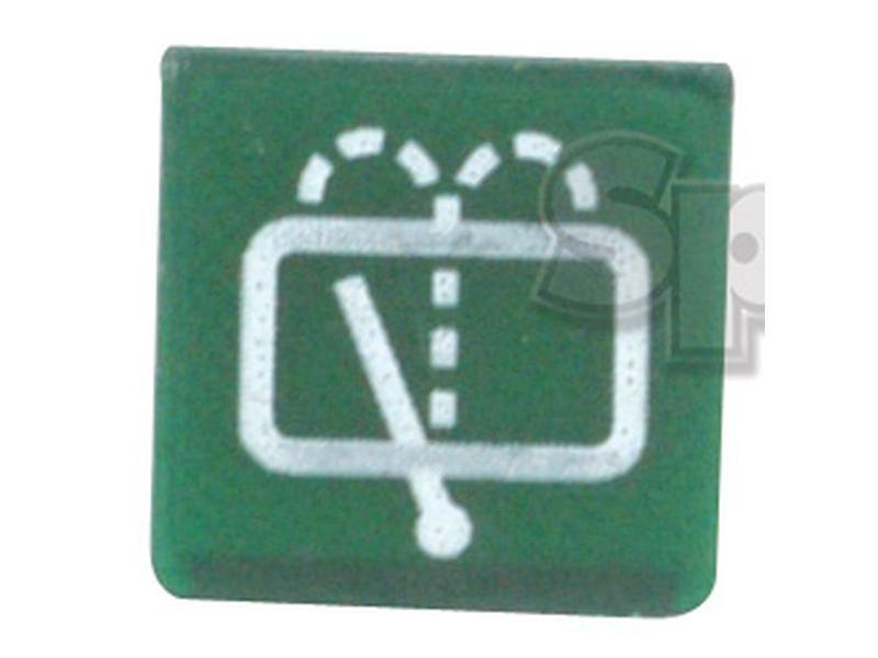 Rocker Switch Insert - Wiper Washer for Massey Ferguson 399 (300 Series)