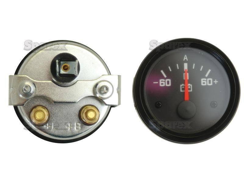 Ammeter, 0 +/-60Amps