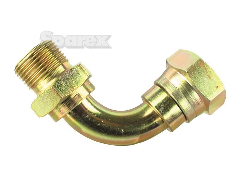 Hydraulic Adaptor 1/2''BSP male - 1/2''BSP 90swept female