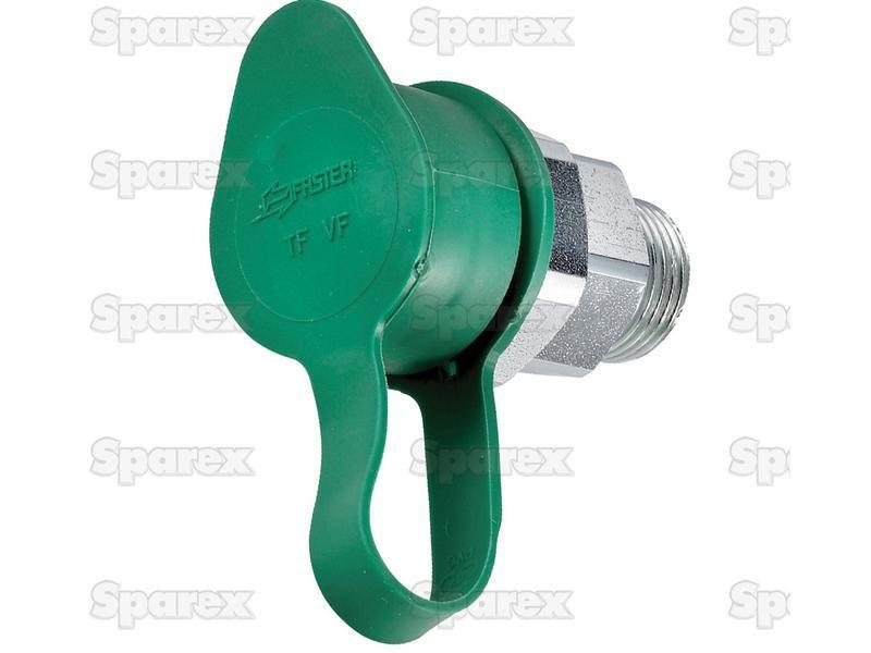 Dust Cap 3/8'' Green Fits Male Coupling TFVF Faster S.p.A (TFVF)