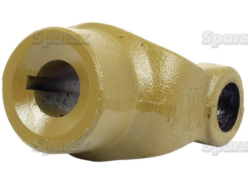 PTO Yoke - Keyed Yoke (U/J Size: 30.2 x 92mm) Bore Ø1 1/4'', Key Size: 5/16''. Bondioli & Pavesi, La Magdalena, Stoll